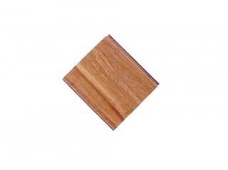 Dřevěná podlaha z masivu bambusu, horizontální, Click&Lock systém, tmavá, VZOREK