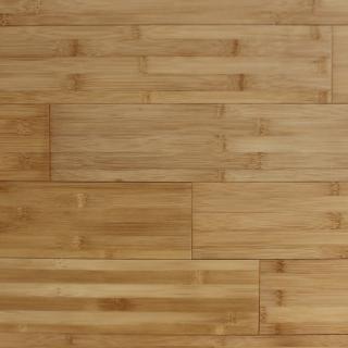 Dřevěná podlaha z masivu bambusu TBIN002, horizontální, Click&Lock systém, světlá