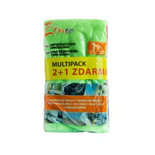 Univerzální utěrka z mikrovlákna 50x60 cm MULTIPACK 2+1