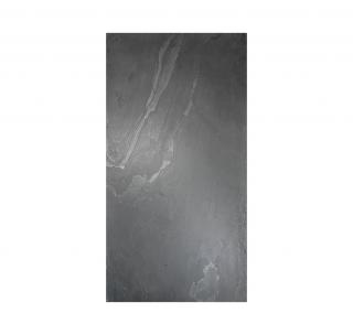 Velkoformátová kamenná dýha, Břidlice černá, 122x61cm, ED003, kus