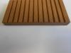 Dřevoplast WPC drážkovaná rovná 100x10x délka dle výběru, barva zlatý dub zlatý dub, 1450 mm
