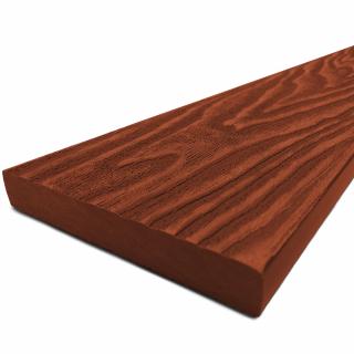 Dřevoplast WPC Premium rovná 85x13, červenohnědá 1000 mm