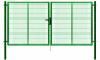 Ideal brána Pilofor š. 4118 x v. dle výběru, se zámkem, zelená RAL6005 1045 mm