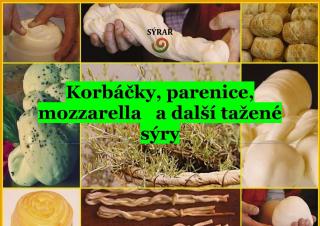 e-book: Korbáčky, parenice, mozzarella a další tažené sýry