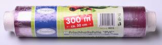 Folie na potraviny paropropustná - role 30cm x 300m/10 mikronů