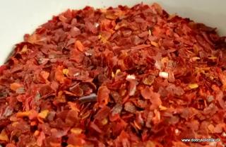Koření Paprika červená sladká - drcená 500g