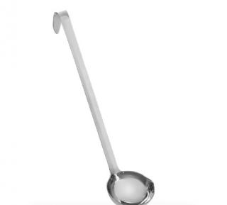 Naběračka nerez s hubičkou - 26/6cm