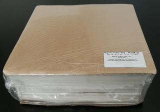 Papír voskovaný oboustranný - archy 25x25cm, 42g/m2, 5kg/2100listů