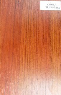Protipožární dveře - dřevěné plné - EI / EW 30 DP3 - 800X1970 - LAMINO Barva: Třešeň 382, Typ: levé