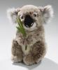 Plyšová koala s listem 16 cm - plyšové hračky