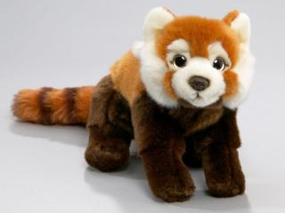Plyšová panda červená 21 cm - plyšové hračky