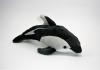 Plyšový delfín černý 23cm - plyšové hračky