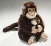 Plyšový šimpanz s mládětem 25 cm - plyšové hračky