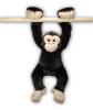 Plyšový šimpanz závěsný 33 cm - plyšové hračky