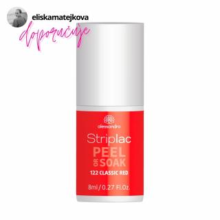 Striplac Peel or Soak CLASSIC RED 8 ml