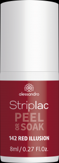 Striplac Peel or Soak RED ILLUSION  8 ml