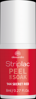 Striplac Peel or Soak Secret Red 8 ml