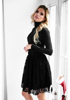 Dámská sukně Pure černá Vyberte velikost: XS