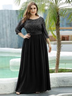 Společenské šaty Soulmate černé Vyberte velikost: 3XL