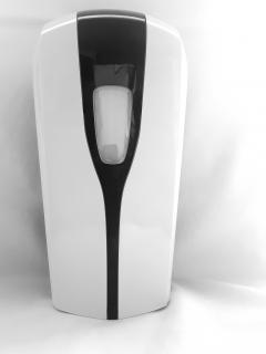 Bezdotykový automatický dávkovač dezinfekce bílo-černý 1000ml DAV001 Barva: Černo - bílá