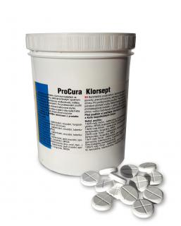 ProCura Klorsept,dezinfekční prostředek ve formě šumivých tablet
