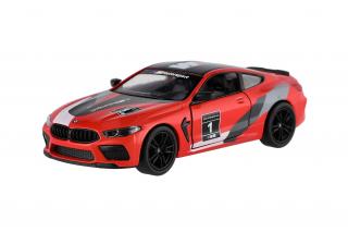 Auto Kinsmart BMW M8 Competition Coupé 1:38 Barva BMW M8: červená