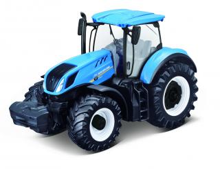 Traktor BBurago Fendt 1050 Vario / New Holland Traktor: Modrý New Holland