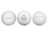Golfové míčky Mercedes-Benz, dámská sada 3 ks