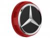 Středový kryt náboje kola AMG Barva: červeno-černá