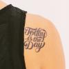 Tetovačka Tattly Typografie Today is the Day