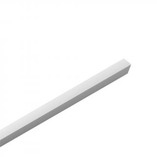 Dřevěná lamela LINEA single - Bílá