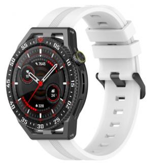 Gumový řemínek TVC pro Huawei Watch GT3 SE 22 mm Barva: Bílá