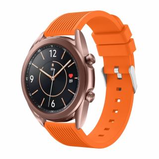 Gumový řemínek TVC pro Samsung Galaxy Watch 3 41 mm Barva: Oranžová
