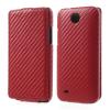 Koženkové pouzdro pro HTC Desire 300 Barva: Červená
