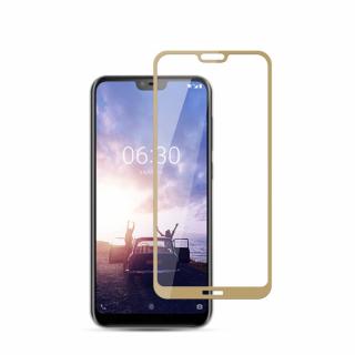 Mocolo Full Cover pro Nokia 6.1 Plus Barva: Zlatá