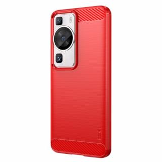 Pouzdro Mofi Carbon pro Huawei P60 Barva: Červená