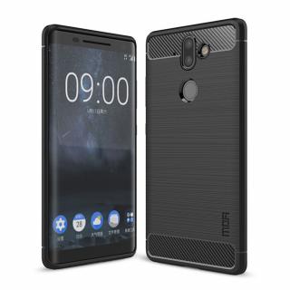 Pouzdro Mofi Carbon pro Nokia 8 Sirocco Barva: Černá