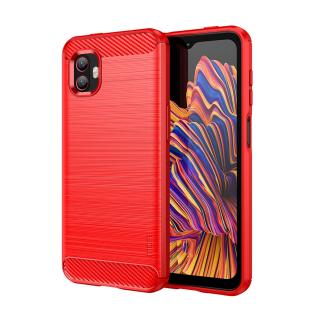 Pouzdro Mofi Carbon pro Samsung Galaxy Xcover6 Pro Barva: Červená