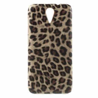 Pouzdro s leopardím vzorem pro HTC Desire 620