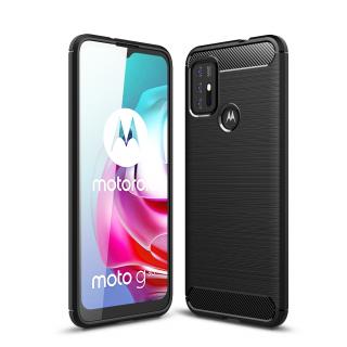 Pouzdro TVC Carbon pro Motorola Moto G30/Moto G10 Barva: Černá