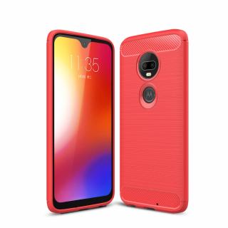 Pouzdro TVC Carbon pro Motorola Moto G7 Barva: Červená