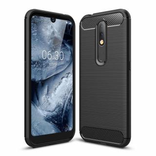 Pouzdro TVC Carbon pro Nokia 4.2 Barva: Černá