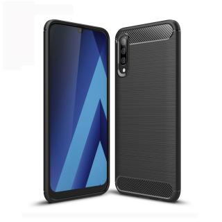 Pouzdro TVC Carbon pro Samsung Galaxy A70 Barva: Černá