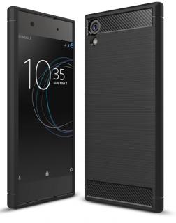 Pouzdro TVC Carbon pro Sony Xperia XA1 Ultra Barva: Černá