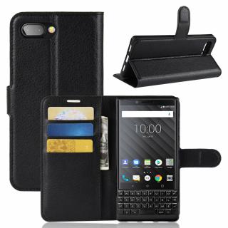 Pouzdro TVC WalletCase pro Blackberry Key 2/Blackberry Key2 Barva: Černá