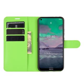 Pouzdro TVC WalletCase pro Nokia 3.4 Barva: Zelená