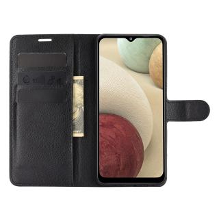 Pouzdro TVC WalletCase pro Samsung Galaxy A12 Barva: Černá