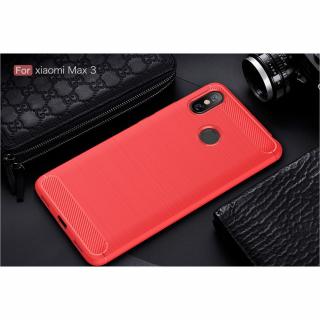 TVC Carbon pro Xiaomi Mi Max 3 Barva: Červená