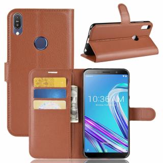 TVC WalletCase Asus Zenfone Max Pro (M1) ZB601KL/ZB602KL Barva: Hnědá