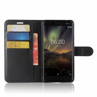 TVC WalletCase pro Nokia 6.1 Barva: Černá